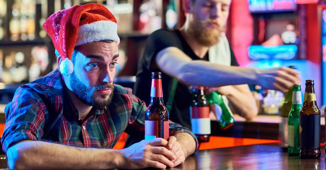 Poorly planned Christmas party just drinks at the pub on a Wednesday afternoon