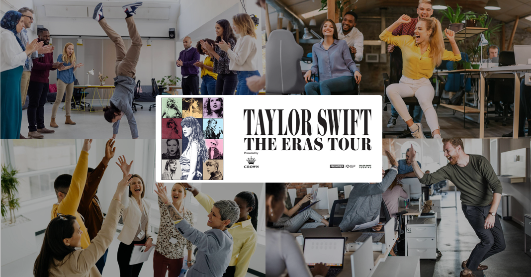 Taylor Swift mania takes hold of this Melbourne office